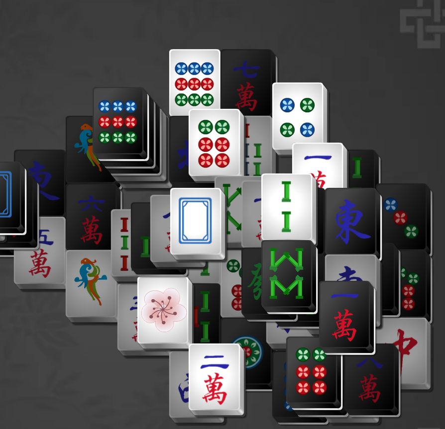 Black and White Mahjong 3