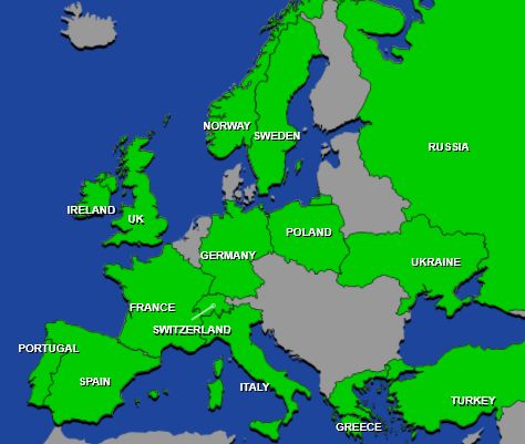 Scatty Maps Europe