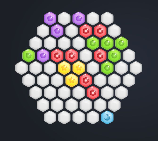 Sweet Candy Hexa Puzzle