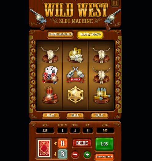 Wild West Slot Machine