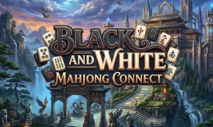 Black and White Mahjong Connect