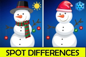 Christmas Spot Differences