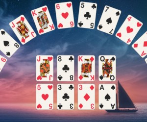 Crescent Solitaire neu