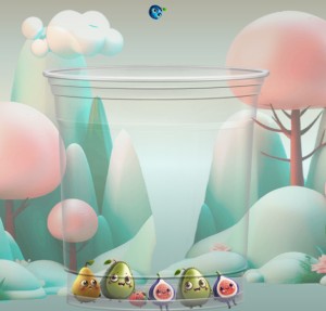 Drop Merge Fruit Characters