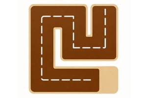 Fill Line : one line puzzle game