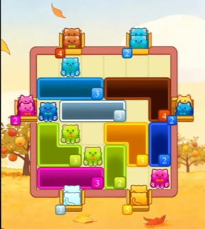 Meow Block Color Collect