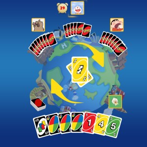 Uno Party Card