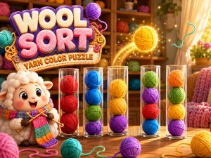 Wool Sort Yarn Color Puzzle